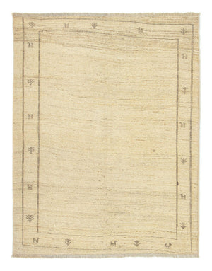 Gabbeh tapijt - Perzisch - 191 x 150 cm - beige