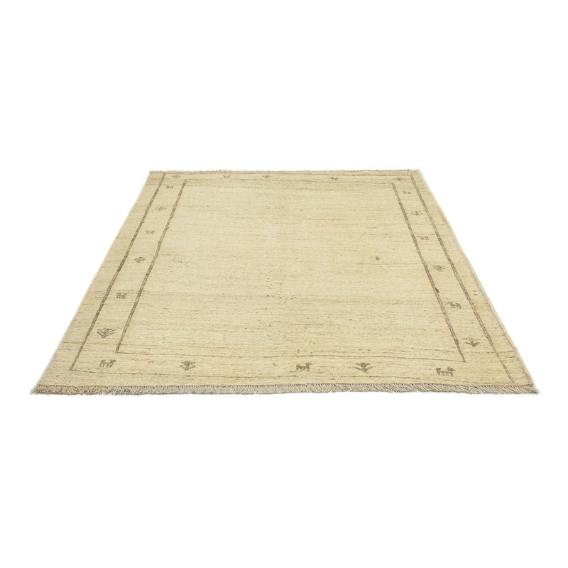 Gabbeh tapijt - Perzisch - 191 x 150 cm - beige