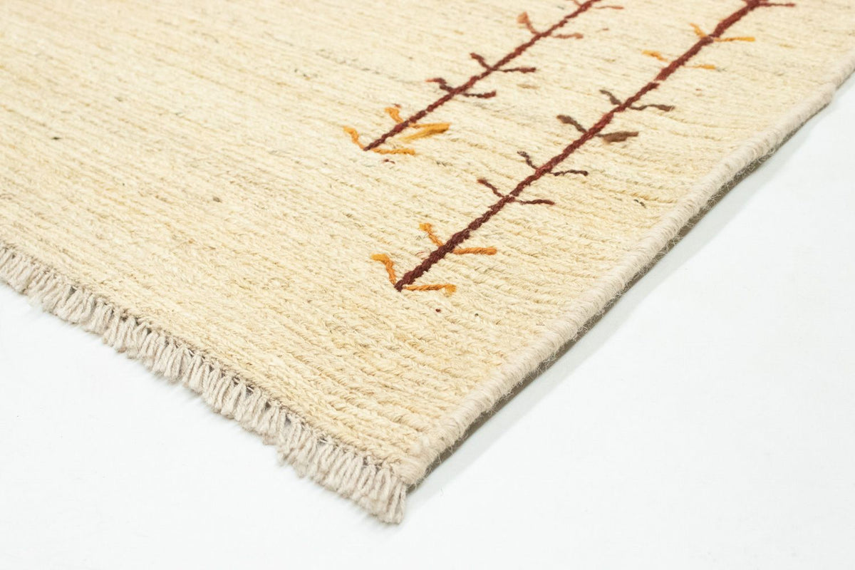 Gabbeh tapijt - Perzisch - 175 x 117 cm - beige