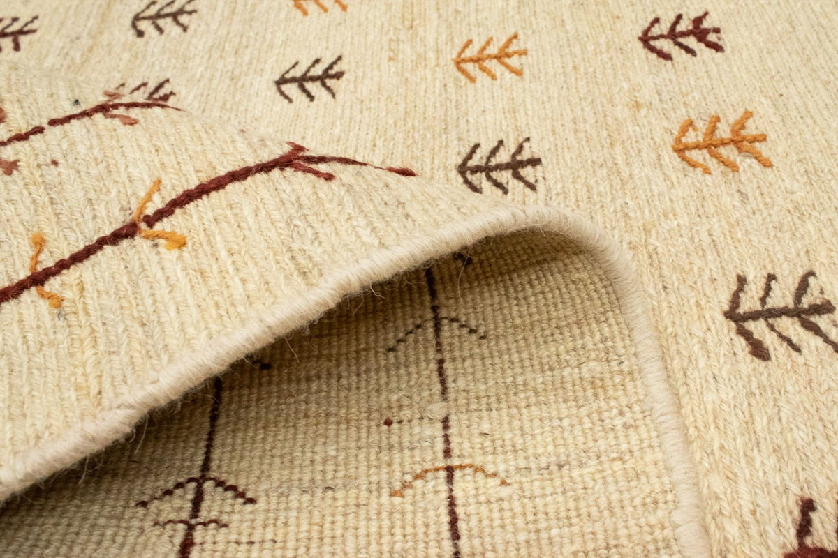 Gabbeh tapijt - Perzisch - 175 x 117 cm - beige