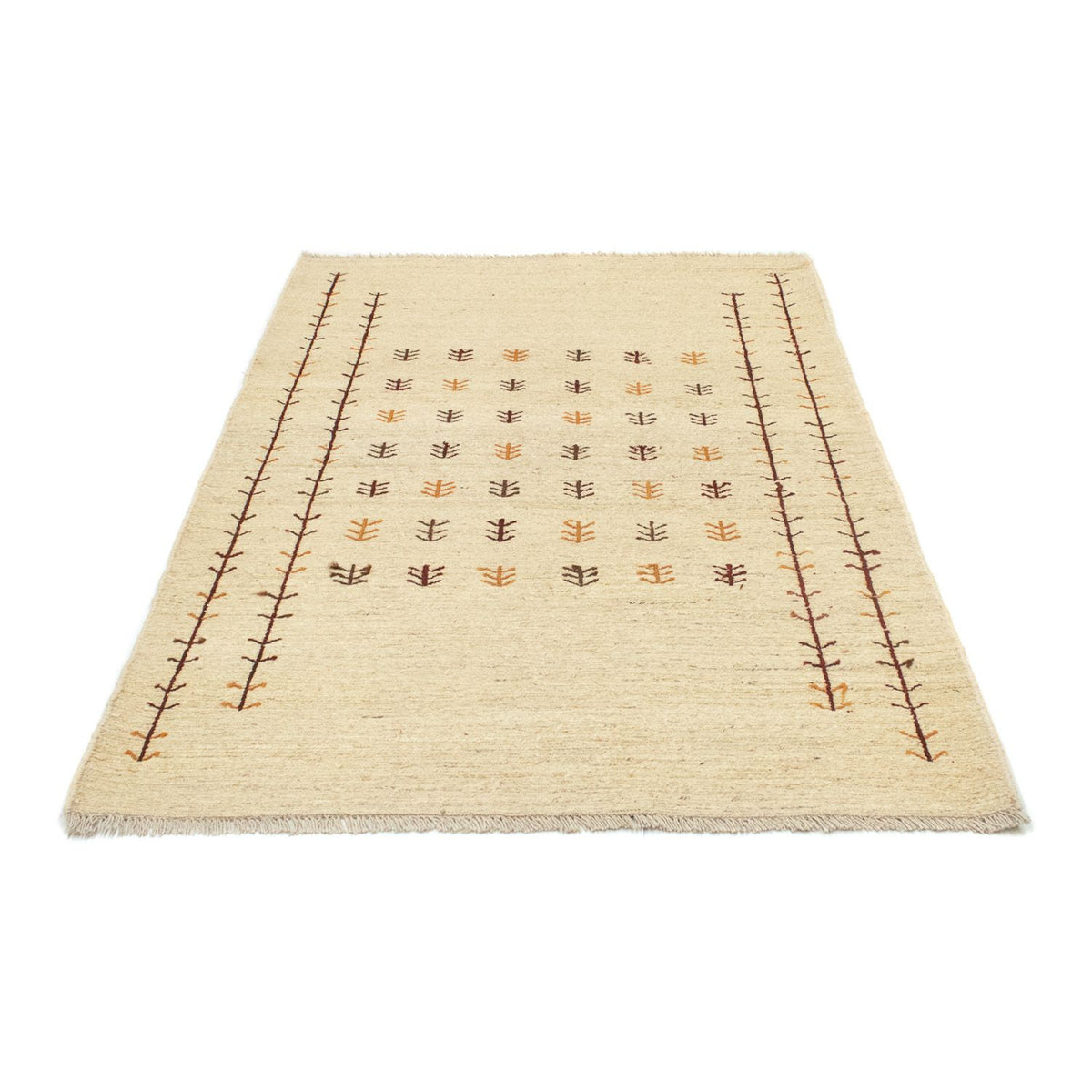 Gabbeh tapijt - Perzisch - 175 x 117 cm - beige