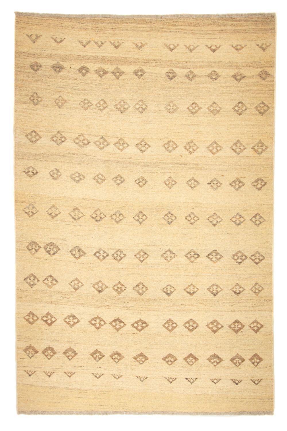 Gabbeh tapijt - Perzisch - 296 x 196 cm - beige