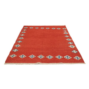 Gabbeh tapijt - Perzisch - 178 x 148 cm - rood