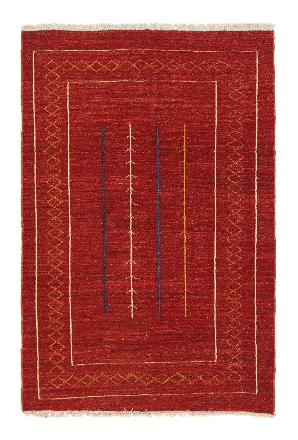Gabbeh tapijt - Perzisch - 175 x 112 cm - rood