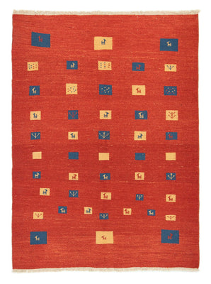 Gabbeh tapijt - Perzisch - 225 x 164 cm - rood