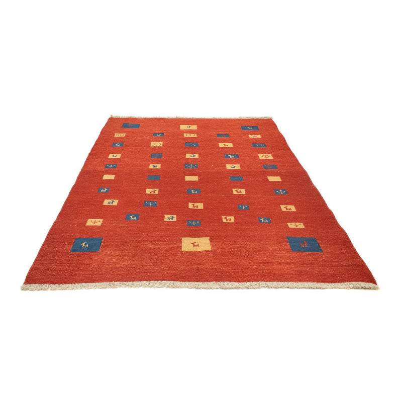 Gabbeh tapijt - Perzisch - 225 x 164 cm - rood