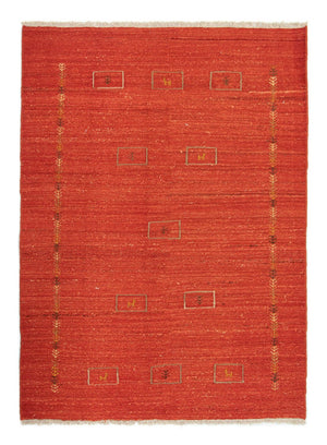 Gabbeh tapijt - Perzisch - 198 x 143 cm - rood