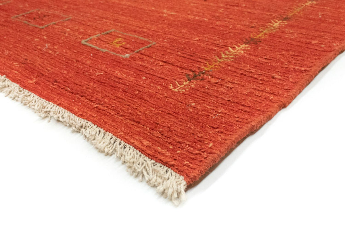 Gabbeh tapijt - Perzisch - 198 x 143 cm - rood