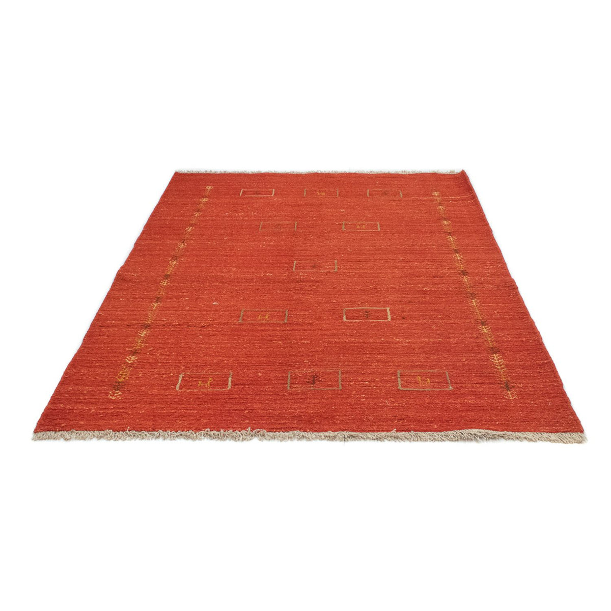 Gabbeh tapijt - Perzisch - 198 x 143 cm - rood