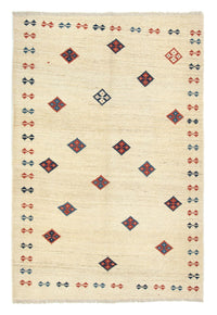 Gabbeh tapijt - Perzisch - 232 x 154 cm - beige