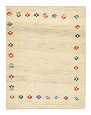 Gabbeh tapijt - Perzisch - 188 x 148 cm - beige