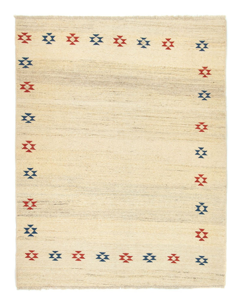 Gabbeh tapijt - Perzisch - 188 x 148 cm - beige