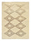 Gabbeh tapijt - Perzisch - 198 x 146 cm - beige
