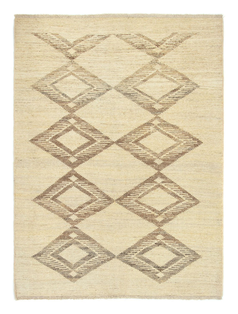 Gabbeh tapijt - Perzisch - 198 x 146 cm - beige