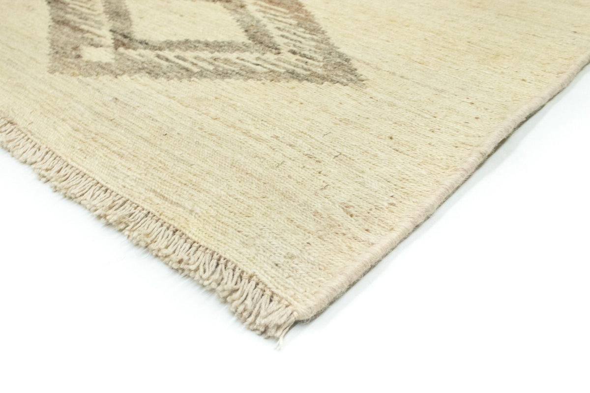 Gabbeh tapijt - Perzisch - 198 x 146 cm - beige
