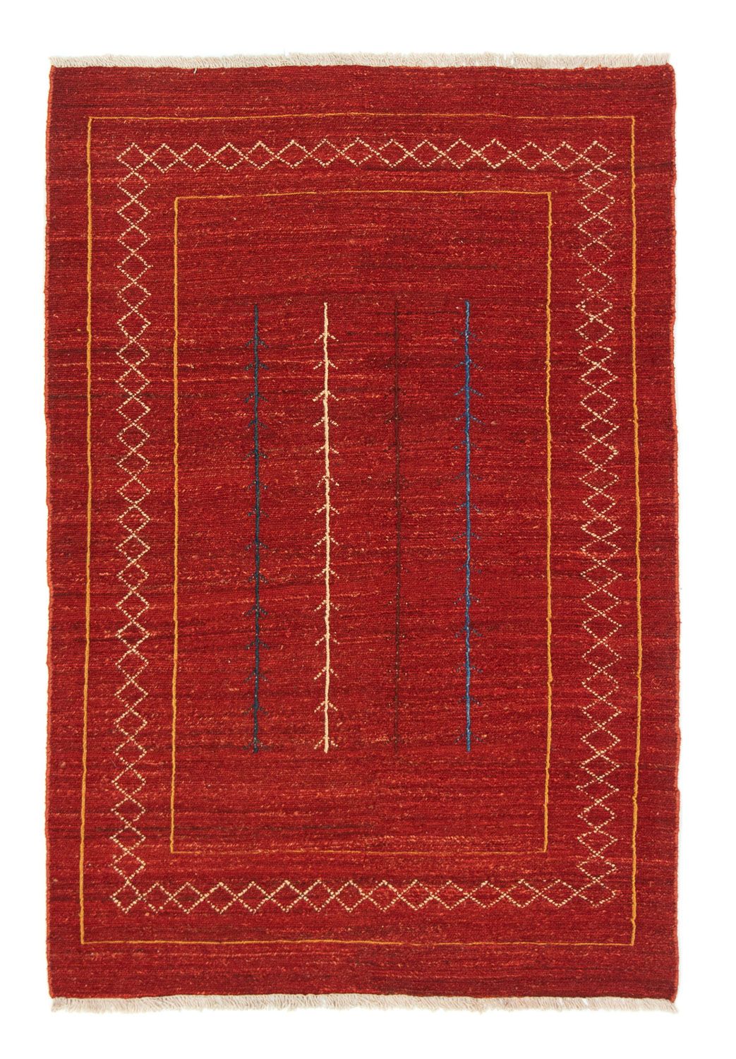 Gabbeh tapijt - Perzisch - 178 x 118 cm - rood