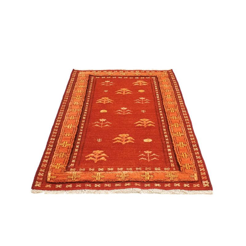 Gabbeh Tapijt - Loribaft Perzisch - 150 x 97 cm - donkerrood