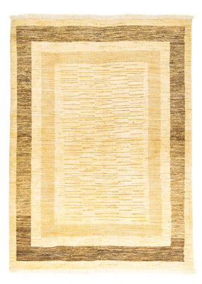 Gabbeh Tapijt - Loribaft Perzisch - 195 x 146 cm - beige
