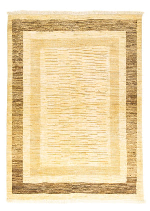 Gabbeh Tapijt - Loribaft Perzisch - 195 x 146 cm - beige