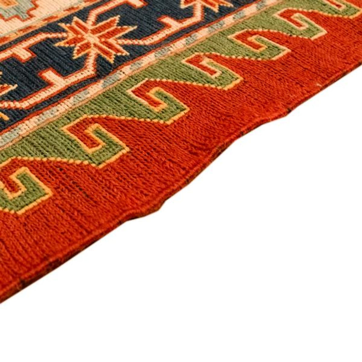 Zijden kilim Tapijt 194x254cm