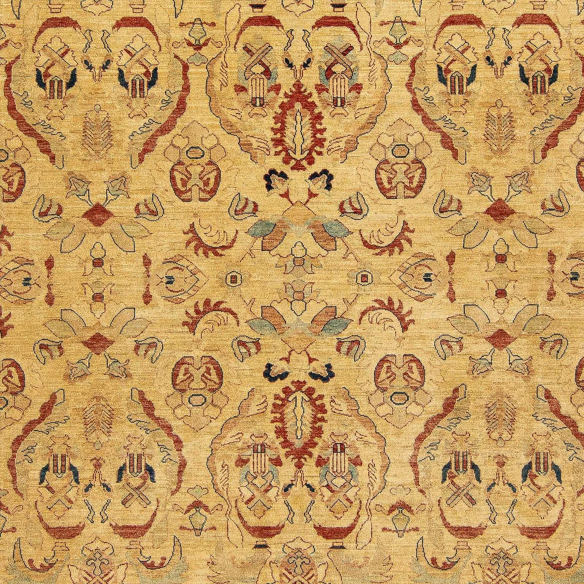 Perzisch Tapijt - Nomadisch - 362 x 293 cm - bruin