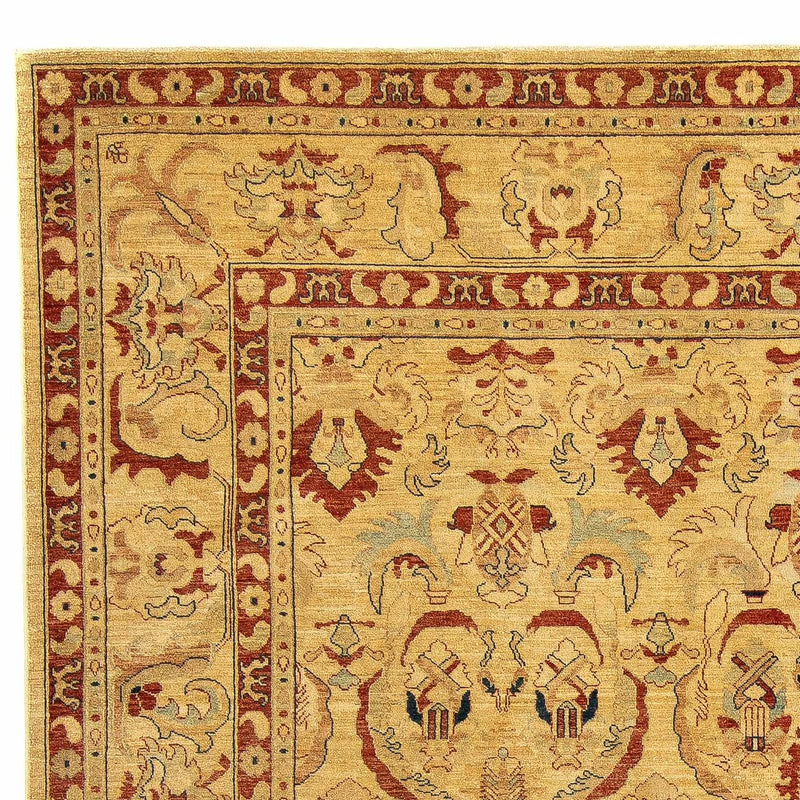 Perzisch Tapijt - Nomadisch - 362 x 293 cm - bruin