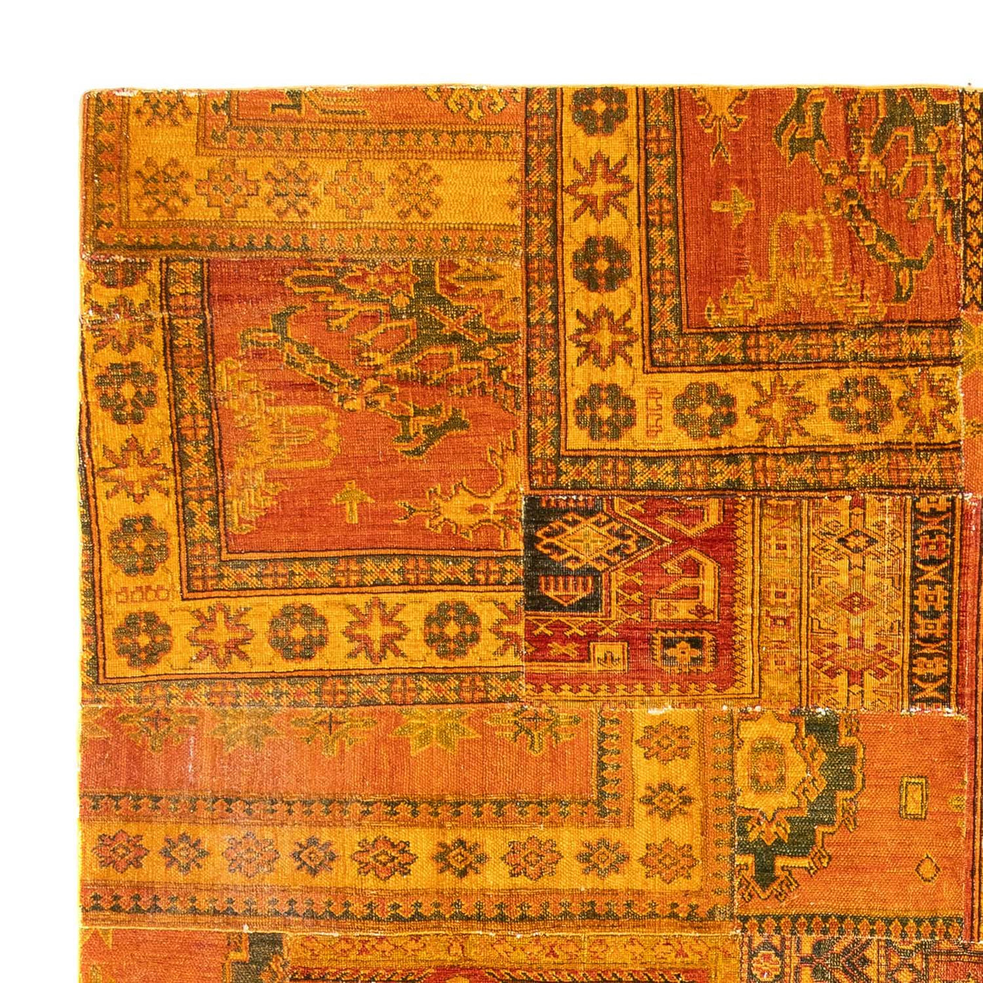 Patchwork tapijt 295x239cm - Perserteppich Wollteppich