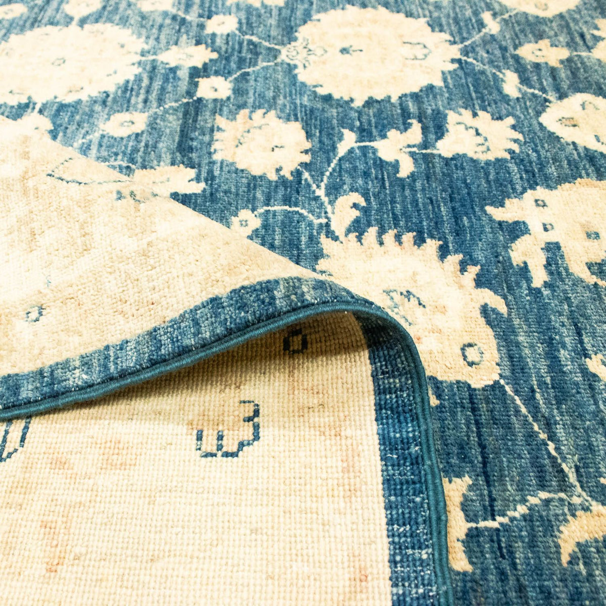 Ziegler tapijt - 267 x 189 cm - blauw