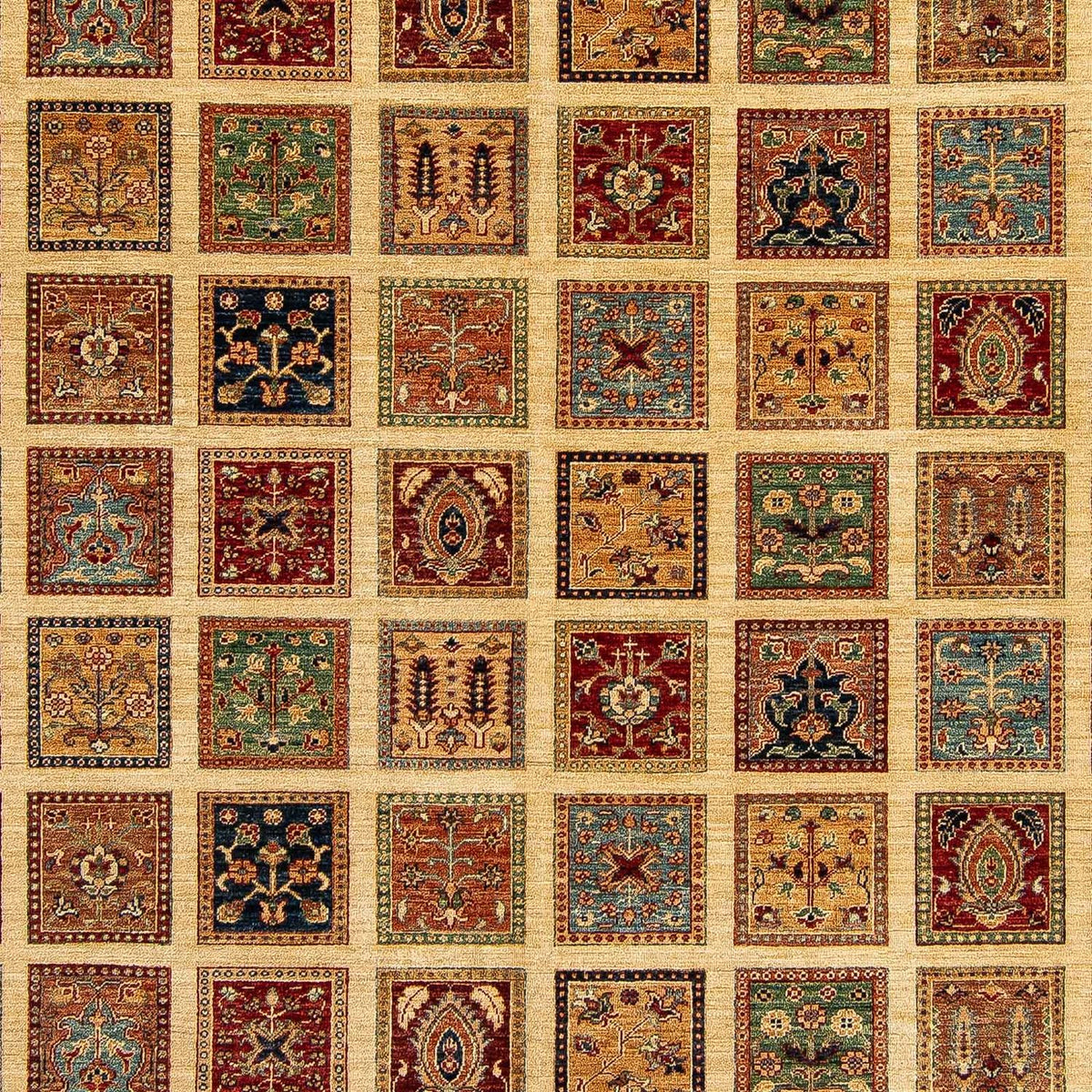 Perzisch Tapijt - Nomadisch vierkant  - 325 x 306 cm - beige