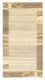 Nepal tapijt - 140 x 70 cm - beige