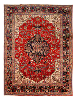 Perzisch tapijt - Tabriz - Royal - 490 x 352 cm - rood