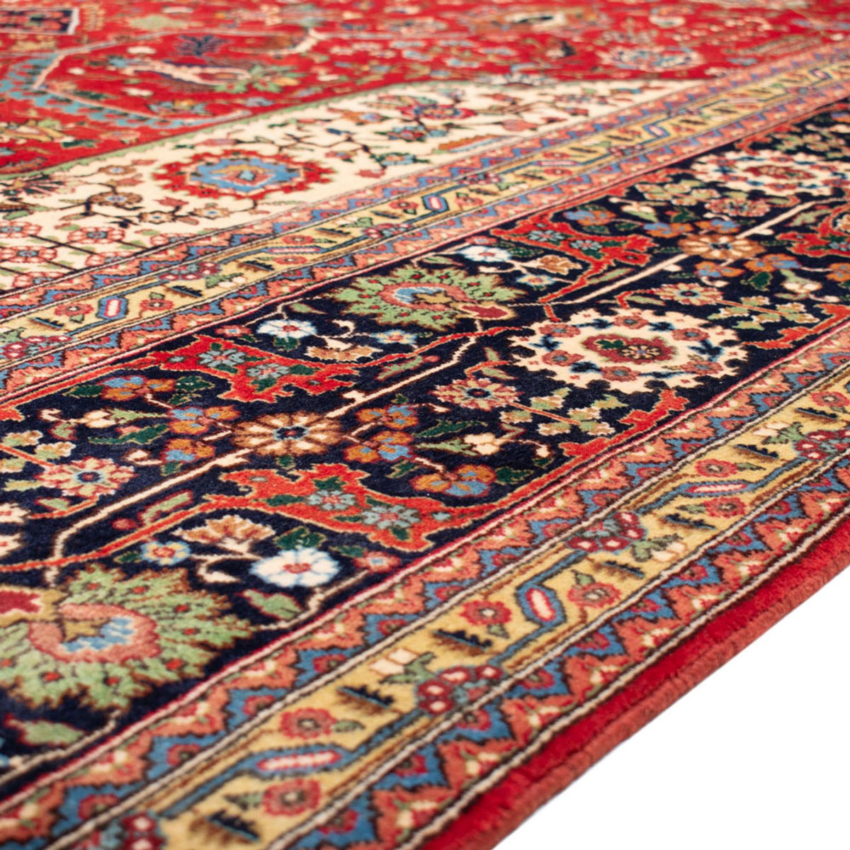 Perzisch tapijt - Tabriz - Royal - 490 x 352 cm - rood