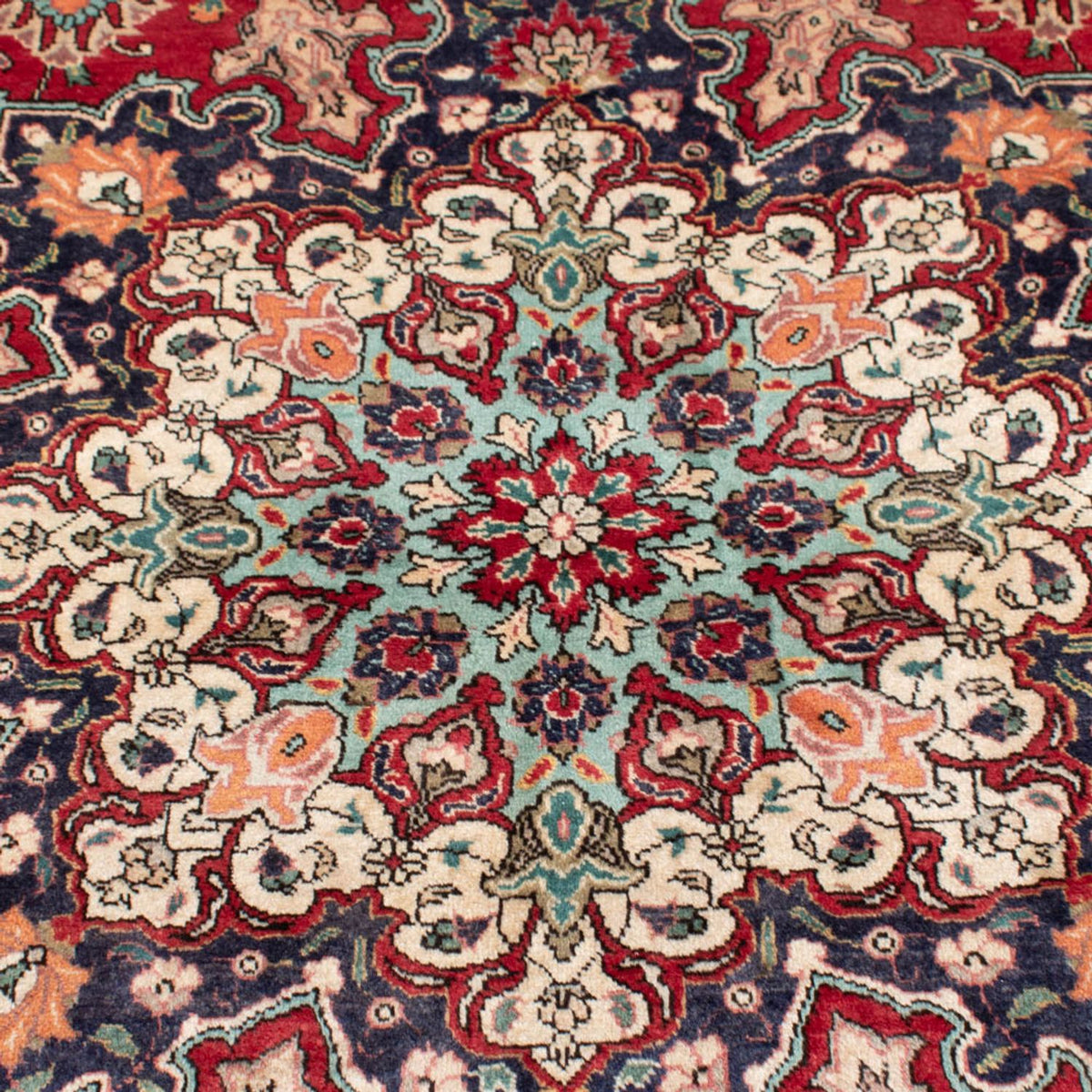 Perzisch tapijt - Tabriz - 434 x 343 cm - rood