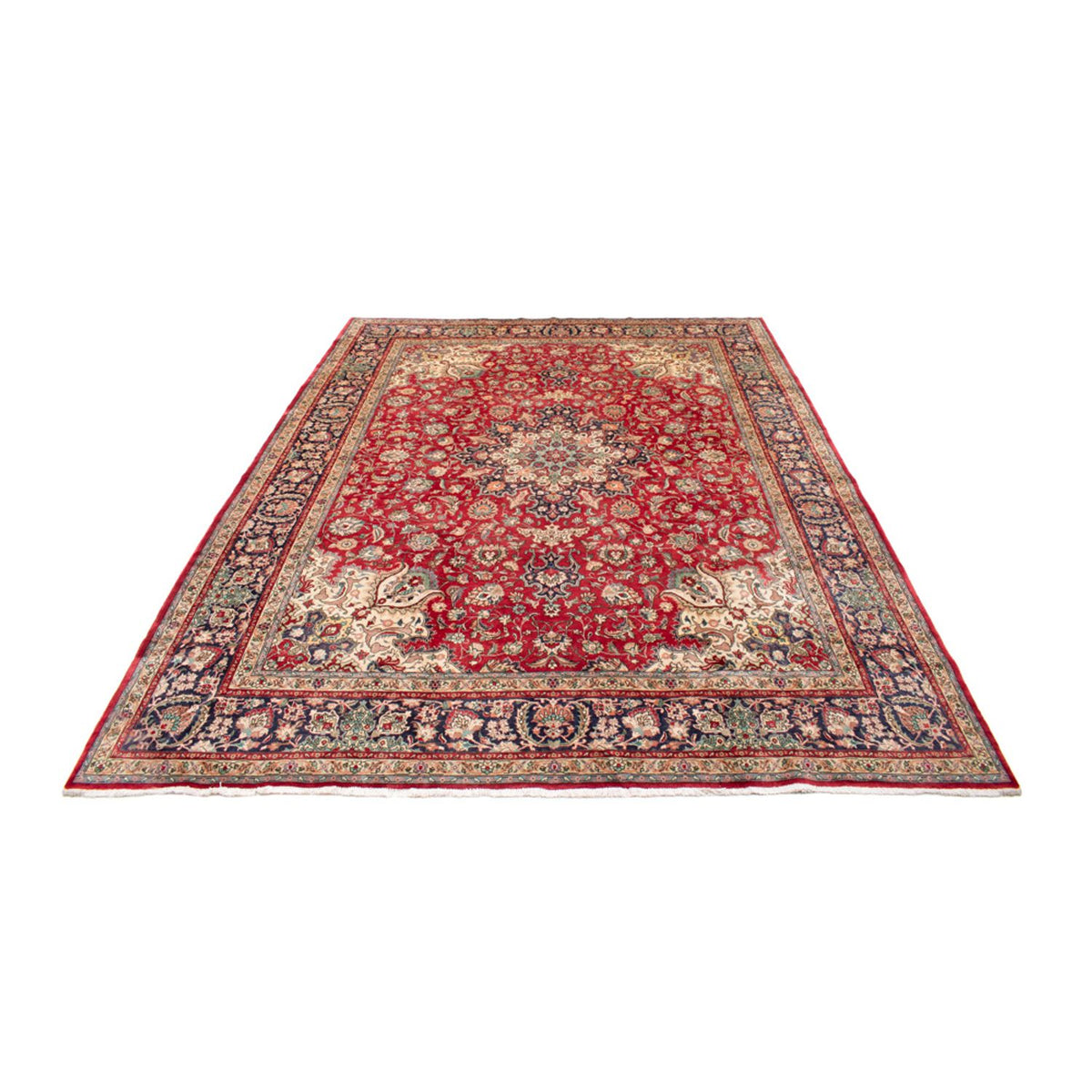 Perzisch tapijt - Tabriz - 434 x 343 cm - rood