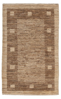 Gabbeh tapijt - Perzisch - 126 x 77 cm - natuur