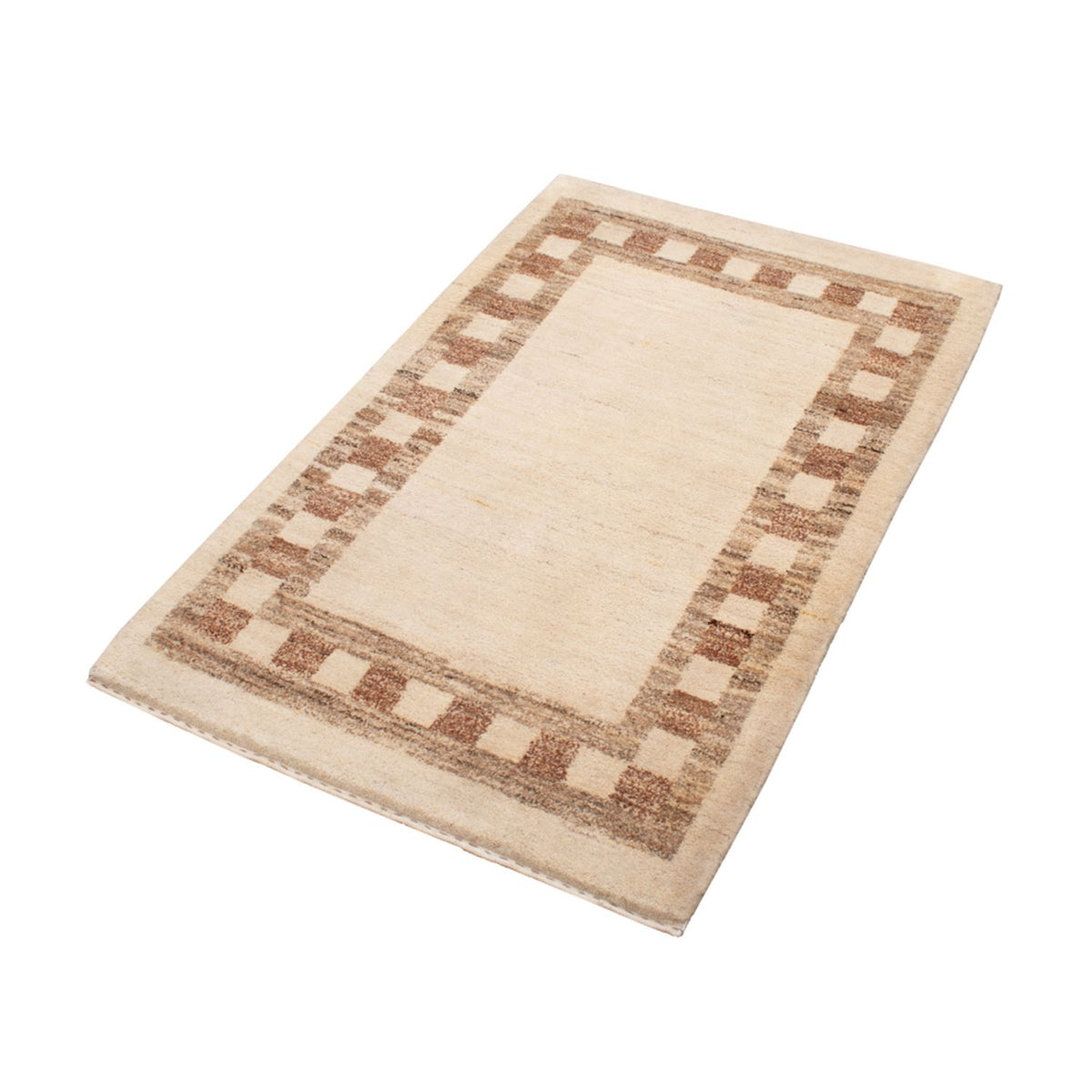 Gabbeh tapijt - Perzisch - 122 x 80 cm - beige