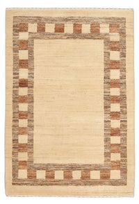 Gabbeh tapijt - Perzisch - 123 x 80 cm - beige