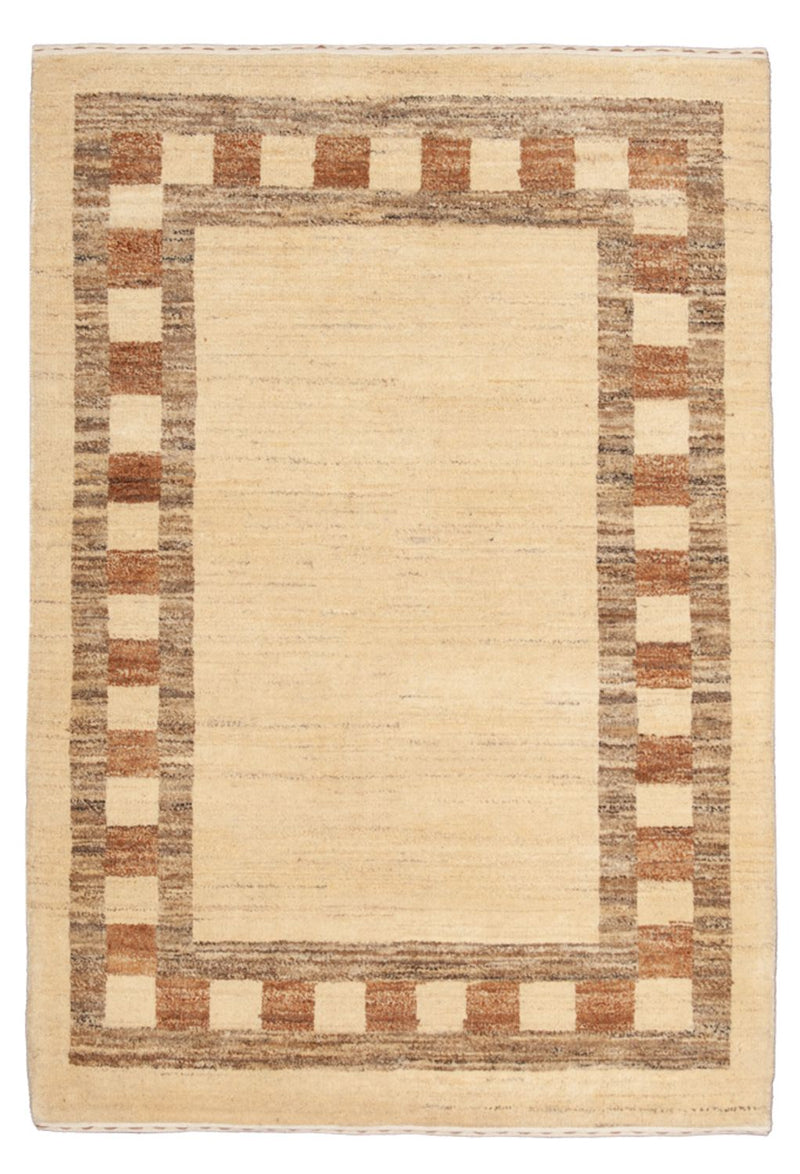 Gabbeh tapijt - Perzisch - 123 x 80 cm - beige