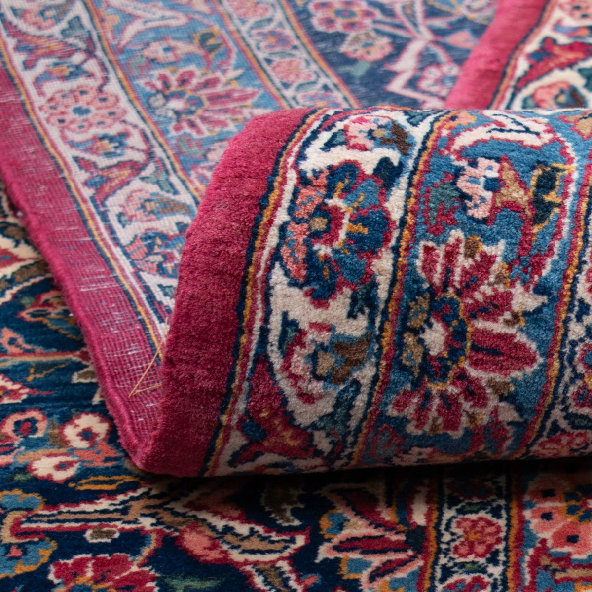 Perzisch tapijt - Keshan - 467 x 328 cm - rood