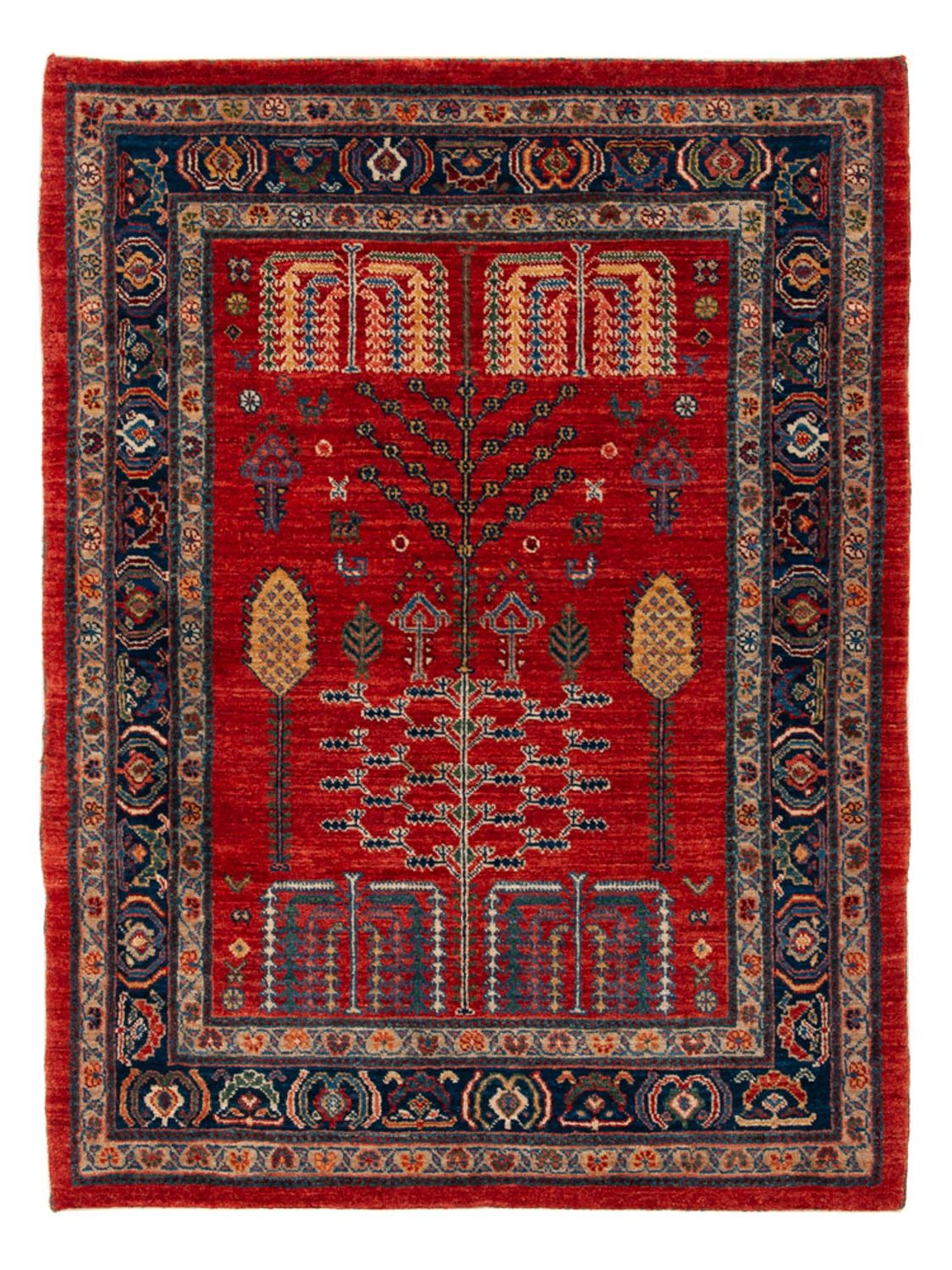 Gabbeh Tapijt - Kashkuli Perzisch - 120 x 85 cm - rood