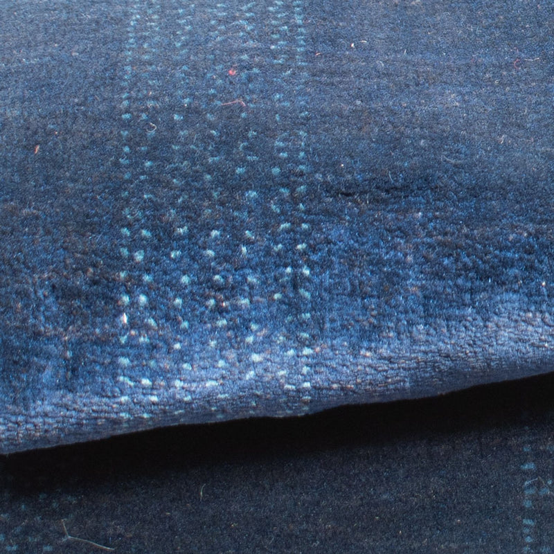 Gabbeh Tapijt - Loribaft Perzisch - 132 x 75 cm - donkerblauw