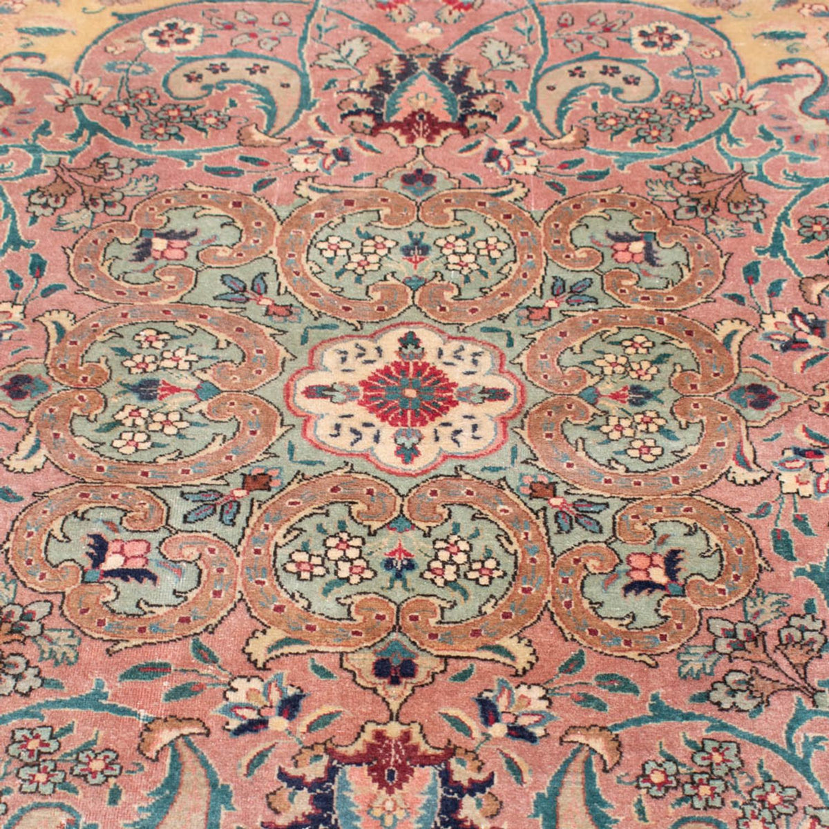 Perzisch tapijt - Tabriz - Royal - 486 x 350 cm - beige