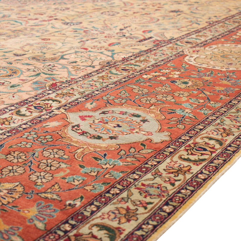 Perzisch tapijt - Tabriz - Royal - 486 x 350 cm - beige