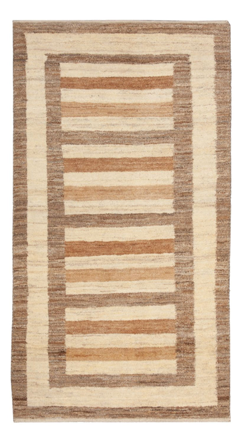 Gabbeh Tapijt - Loribaft Perzisch - 139 x 72 cm - beige