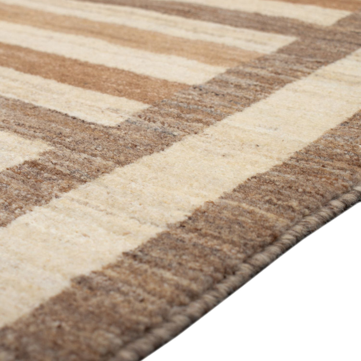 Gabbeh Tapijt - Loribaft Perzisch - 139 x 72 cm - beige