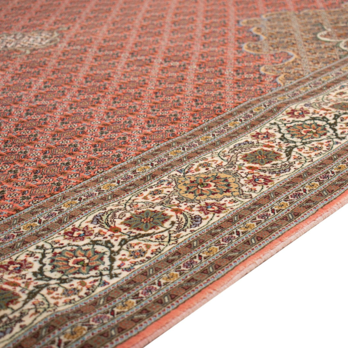 Perzisch tapijt - Tabriz - Royal - 600 x 200 cm - rood