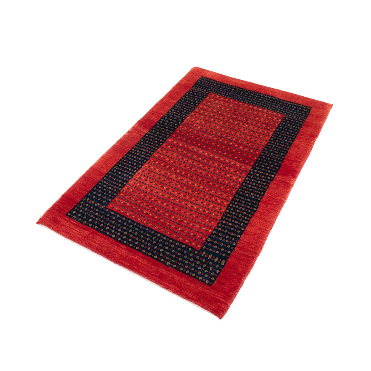 Gabbeh Tapijt - Loribaft Perzisch - 136 x 82 cm - rood