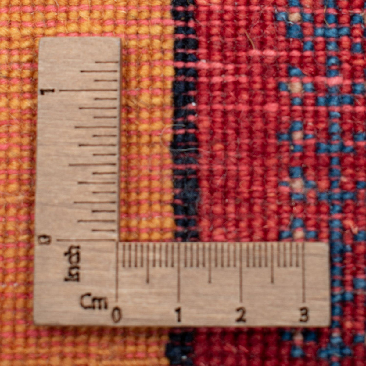 Gabbeh Tapijt - Loribaft Perzisch - 118 x 84 cm - goud