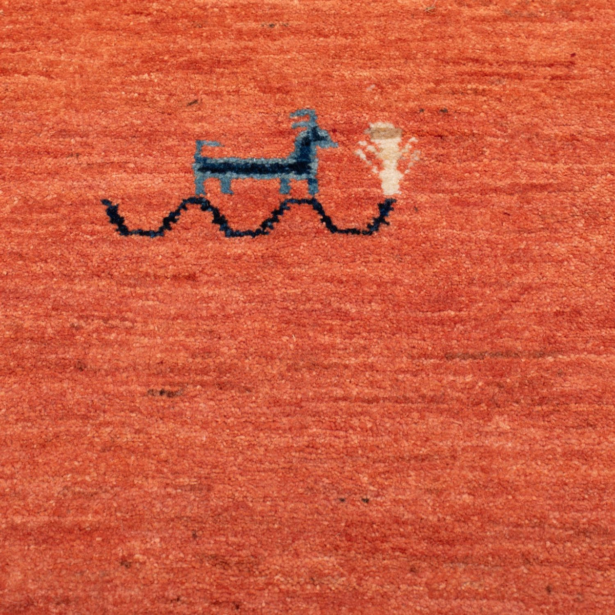 Gabbeh Tapijt - Loribaft Perzisch - 130 x 80 cm - licht rood