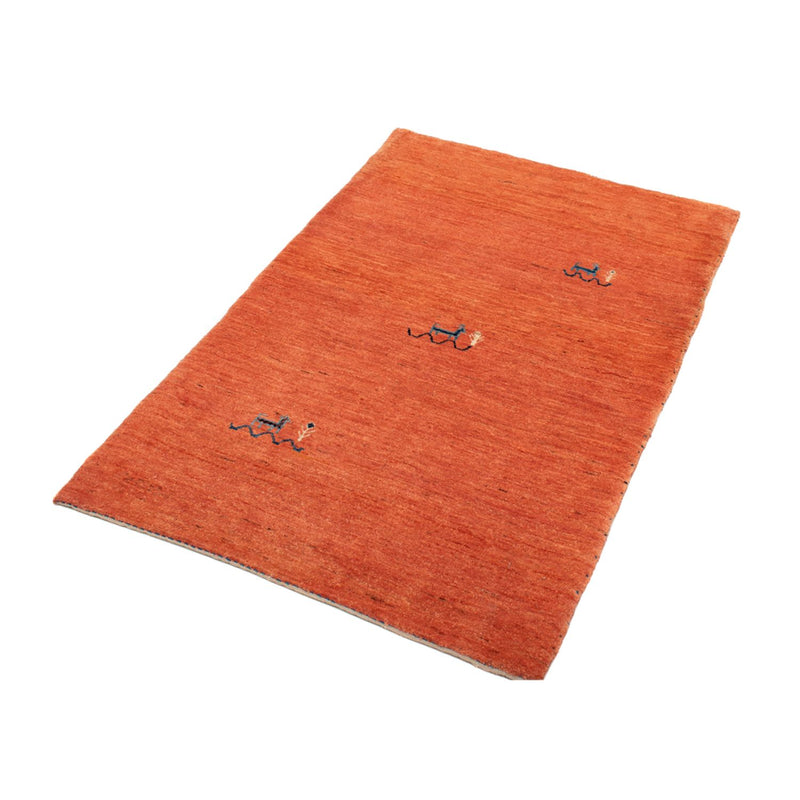 Gabbeh Tapijt - Loribaft Perzisch - 130 x 80 cm - licht rood